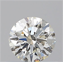 Diamante Natural 0.50 quilates, Redondo , Color J, claridad VVS1 y certificado GIA