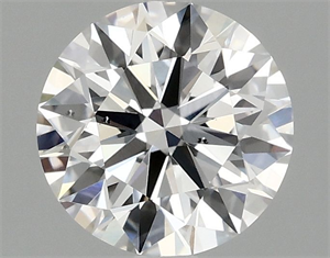 Picture of Lab Grown Diamond 1.41 Carats, Round with Ideal Cut, E Color, VS2 Clarity and Certified by IGI