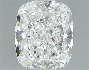 Foto Diamante Natural 0.70 quilates, Del cojín , Color E, claridad VS2 y certificado GIA de