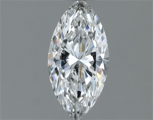 Picture of Natural Diamond 0.56 Carats, Marquise with  Cut, G Color, VVS2 Clarity and Certified by GIA