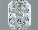 Natural Diamond 1.21 Carats, Radiant with  Cut, I Color, SI2 Clarity and Certified by GIA