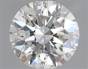 Picture of Natural Diamond 0.70 Carats, Round with Excellent Cut, H Color, IF Clarity and Certified by GIA