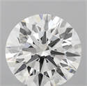 Lab Grown Diamond 3.47 Carats, Round with Ideal Cut, G Color, VVS2 Clarity and Certified by IGI