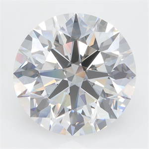Picture of Lab Grown Diamond 6.71 Carats, Round with Excellent Cut, D Color, VVS1 Clarity and Certified by GIA