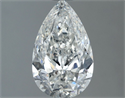 Natural Diamond 1.20 Carats, Pear with  Cut, G Color, SI2 Clarity and Certified by GIA