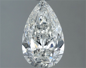 Picture of Natural Diamond 1.20 Carats, Pear with  Cut, G Color, SI2 Clarity and Certified by GIA