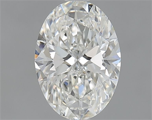 Foto Diamante Natural 1.00 quilates, Ovalado , Color H, claridad SI2 y certificado GIA de