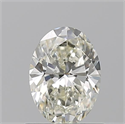 Diamante Natural 0.71 quilates, Ovalado , Color J, claridad VVS2 y certificado GIA