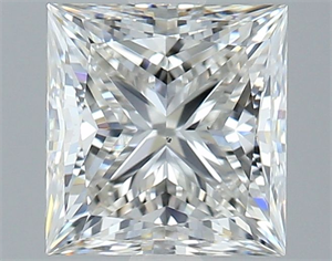 Picture of Natural Diamond 1.30 Carats, Princess with  Cut, H Color, VS2 Clarity and Certified by GIA