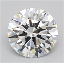 Del inventario de diamantes de laboratorio, 2.57 quilates, Redondo , Color D, claridad VVS1 y certificado IGI