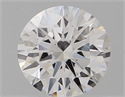 Diamante Natural 0.71 quilates, Redondo , Color D, claridad VS2 y certificado GIA