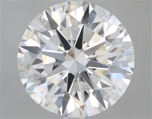 Picture of Lab Grown Diamond 6.01 Carats, Round with Excellent Cut, F Color, VVS2 Clarity and Certified by IGI