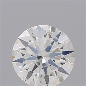 Picture of Natural Diamond 0.41 Carats, Round with Excellent Cut, G Color, SI2 Clarity and Certified by IGI