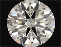 Diamante Natural 0.72 quilates, Redondo , Color M, claridad VVS1 y certificado GIA