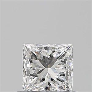 Foto Diamante Natural 0.56 quilates, Princesa , Color F, claridad VS2 y certificado GIA de