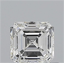 Natural Diamond 0.61 Carats, Asscher with  Cut, G Color, VVS1 Clarity and Certified by GIA