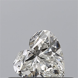 Picture of Natural Diamond 0.32 Carats, Heart with  Cut, G Color, VS1 Clarity and Certified by GIA