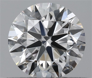 Foto Diamante Natural 0.40 quilates, Redondo , Color D, claridad VVS2 y certificado IGI de