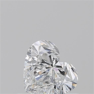 Picture of Natural Diamond 0.50 Carats, Heart with  Cut, E Color, VS1 Clarity and Certified by GIA