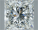 Diamante Natural 2.94 quilates, Princesa , Color H, claridad VVS2 y certificado GIA