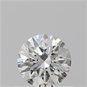 Diamante Natural 0.56 quilates, Redondo , Color H, claridad VVS2 y certificado GIA