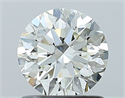 Diamante Natural 1.00 quilates, Redondo , Color I, claridad VS2 y certificado IGI