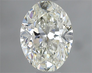 Picture of Natural Diamond 0.50 Carats, Oval with  Cut, H Color, VS1 Clarity and Certified by IGI