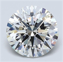 Natural Diamond 2.23 Carats, Round with Excellent Cut, I Color, VS1 Clarity and Certified by GIA