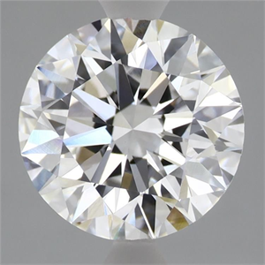 Picture of Lab Grown Diamond 2.77 Carats, Round with Ideal Cut, D Color, VVS2 Clarity and Certified by IGI