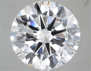 Picture of Lab Grown Diamond 6.01 Carats, Round with Excellent Cut, E Color, VVS2 Clarity and Certified by IGI