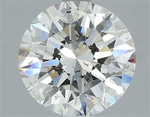 Foto Diamante Natural 2.00 quilates, Redondo , Color I, claridad SI2 y certificado GIA de