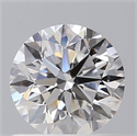 Diamante Natural 0.71 quilates, Redondo , Color D, claridad VS2 y certificado GIA