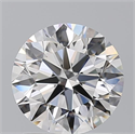 Natural Diamond 1.50 Carats, Round with Excellent Cut, H Color, VVS1 Clarity and Certified by GIA