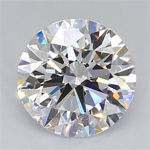 Picture of Lab Grown Diamond 4.00 Carats, Round with Excellent Cut, D Color, VS1 Clarity and Certified by GIA