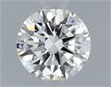 Diamante Natural 0.40 quilates, Redondo , Color H, claridad VVS1 y certificado GIA