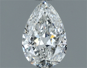 Picture of Natural Diamond 0.50 Carats, Pear with  Cut, F Color, VS2 Clarity and Certified by GIA