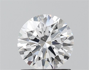 Picture of Lab Grown Diamond 1.07 Carats, Round with Ideal Cut, E Color, VVS2 Clarity and Certified by IGI