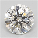 Diamante Natural 0.53 quilates, Redondo , Color H, claridad VS2 y certificado GIA