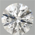 Lab Grown Diamond 3.10 Carats, Round with Ideal Cut, E Color, VS2 Clarity and Certified by IGI