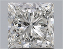 Natural Diamond 1.20 Carats, Princess with  Cut, H Color, VS1 Clarity and Certified by GIA