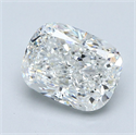 Natural Diamond 2.51 Carats, Cushion with  Cut, F Color, VS2 Clarity and Certified by GIA