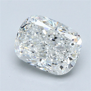 Picture of Natural Diamond 2.51 Carats, Cushion with  Cut, F Color, VS2 Clarity and Certified by GIA