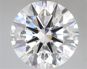 Picture of Lab Grown Diamond 7.03 Carats, Round with Ideal Cut, E Color, VS1 Clarity and Certified by IGI