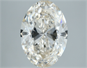 Diamante Natural 5.01 quilates, Ovalado , Color K, claridad SI1 y certificado GIA