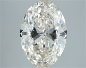 Foto Diamante Natural 5.01 quilates, Ovalado , Color K, claridad SI1 y certificado GIA de