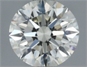 Diamante Natural 0.70 quilates, Redondo , Color I, claridad VVS2 y certificado IGI