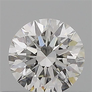 Foto Diamante Natural 0.40 quilates, Redondo , Color G, claridad IF y certificado GIA de