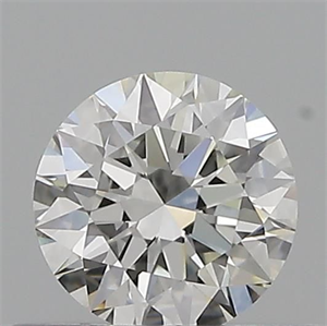 Foto Diamante Natural 0.43 quilates, Redondo , Color G, claridad IF y certificado GIA de