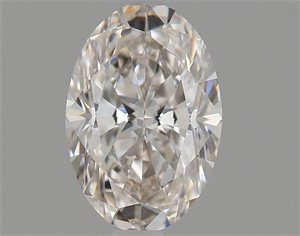 Foto Diamante Natural 0.77 quilates, Ovalado , Color H, claridad VVS1 y certificado GIA de