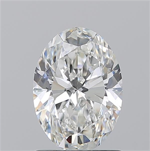 Picture of Natural Diamond 1.22 Carats, Oval with  Cut, G Color, VS2 Clarity and Certified by GIA